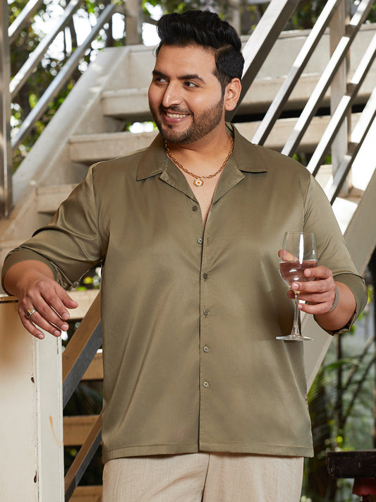 Solid Cuban Shirt