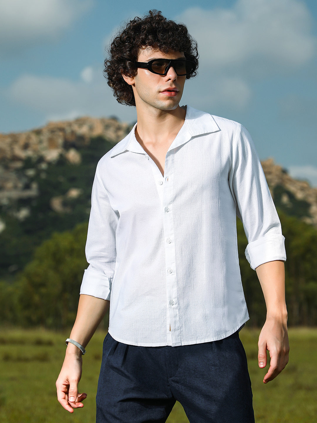 Solid Relaxed Shirt