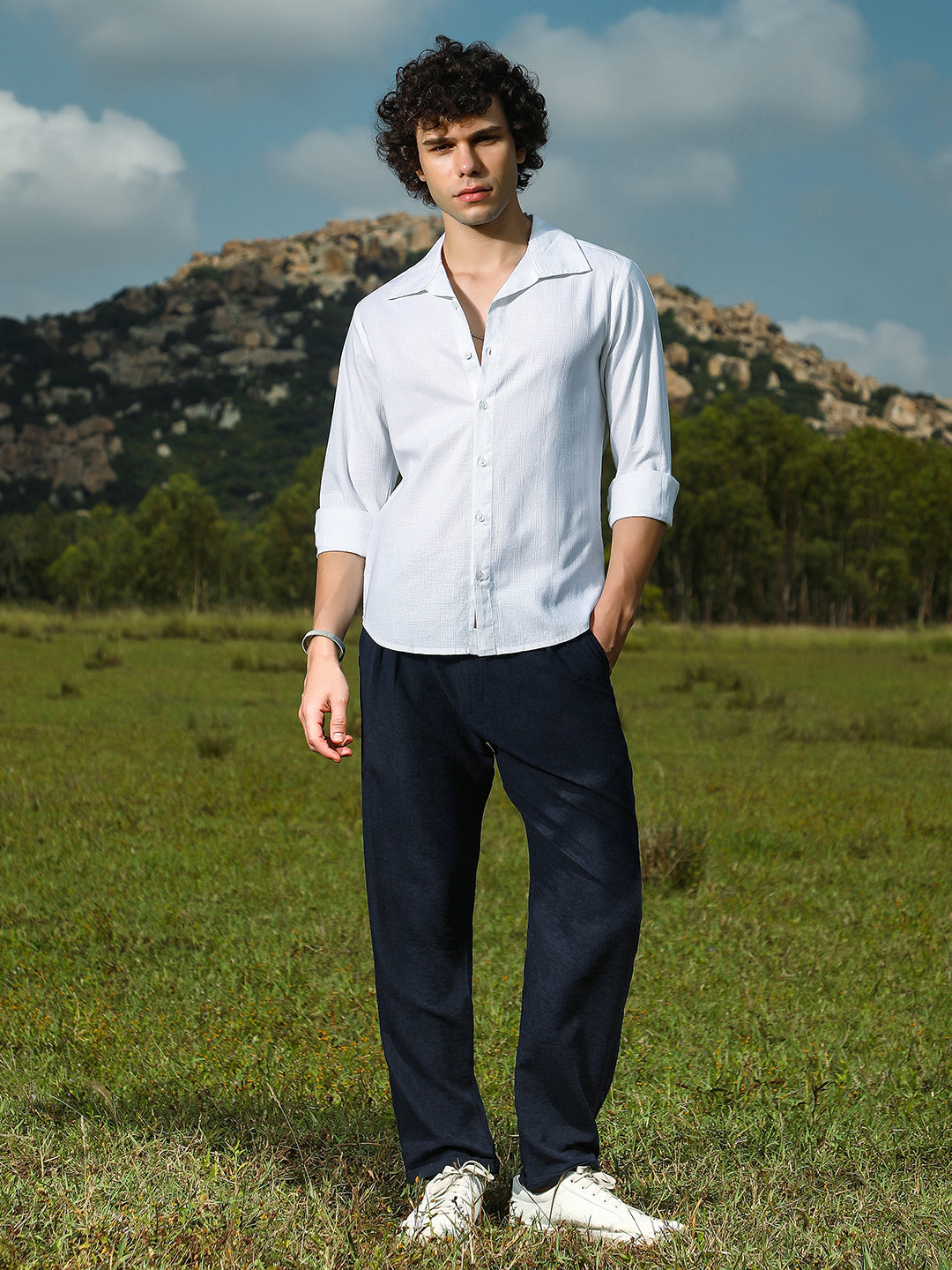 Solid Relaxed Shirt