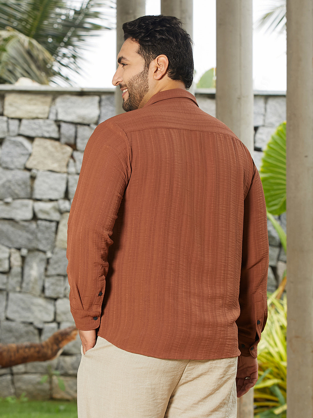 Woven-Lined Shirt
