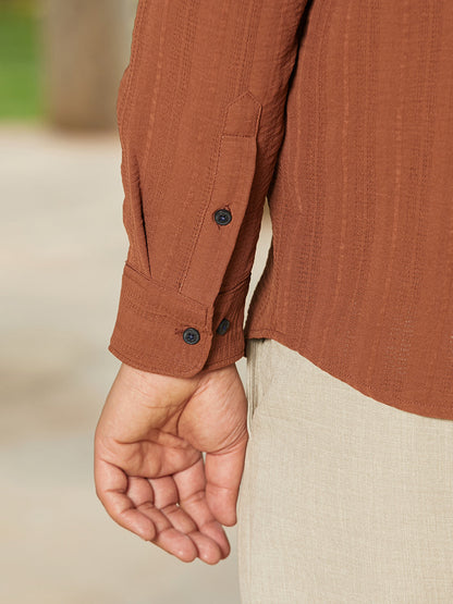 Woven-Lined Shirt