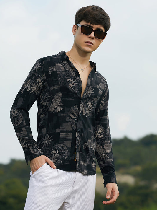 Bloom-Imprint Shirt
