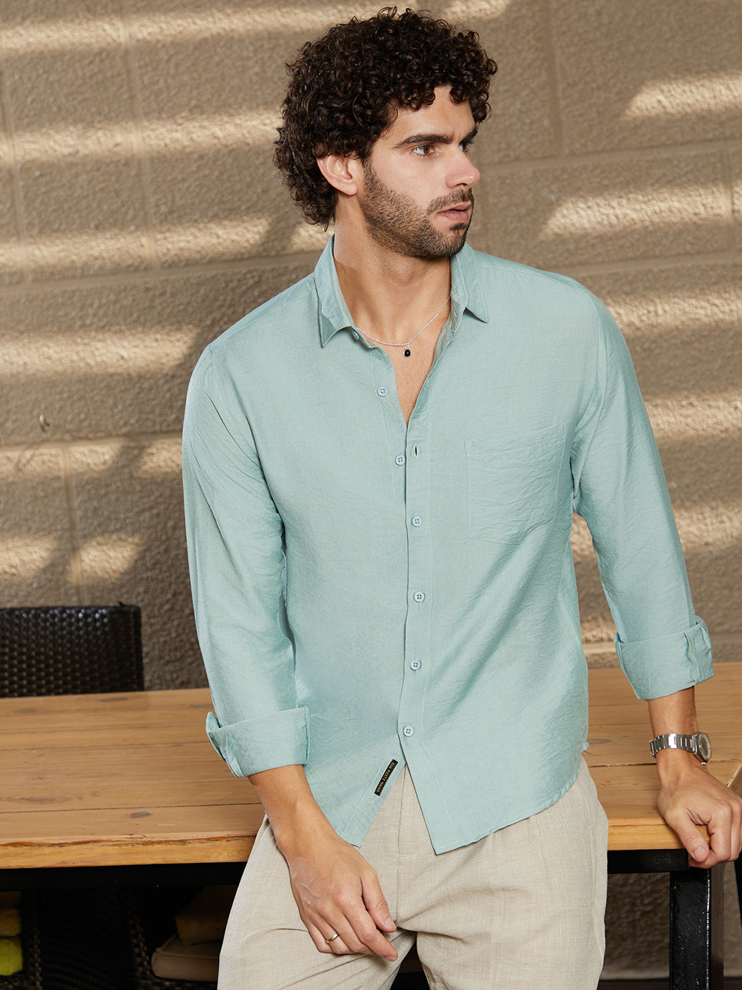 Breezy Wrinked Relaxed Shirt