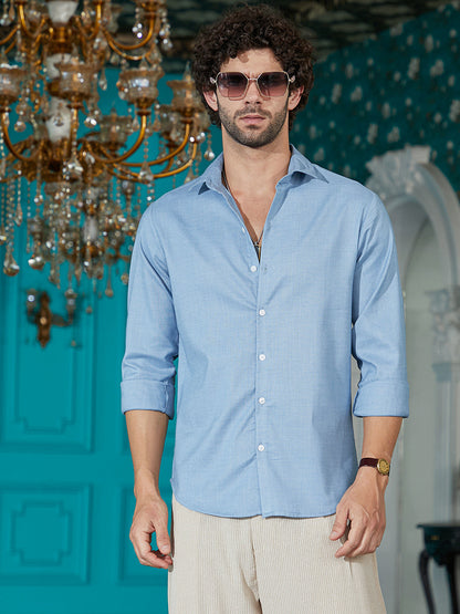 Solid Button Shirt