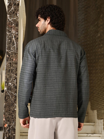 Heathered Cuban Relaxed Shirt
