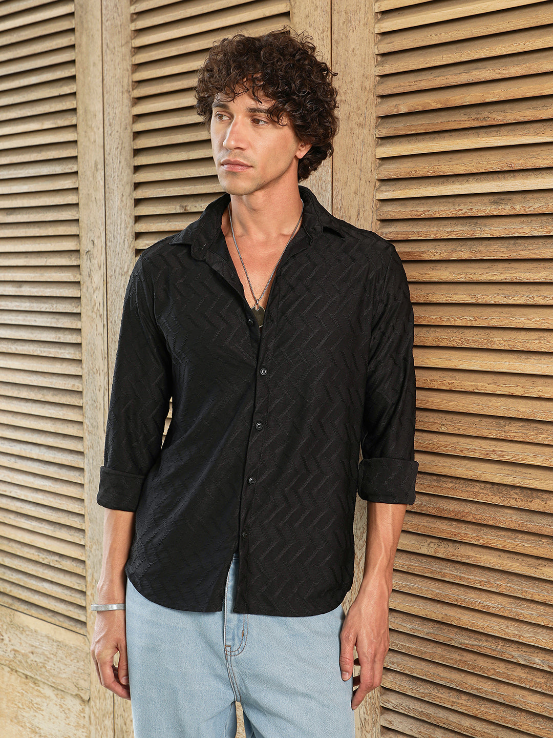 Herringbone-Tactile Shirt