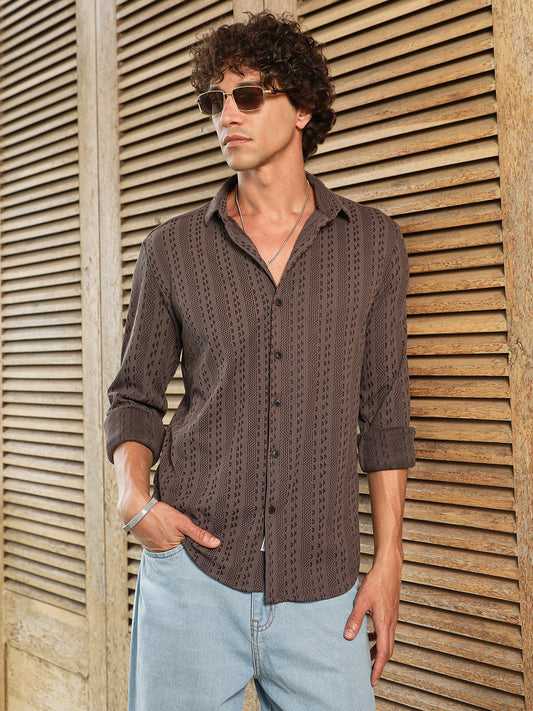 Chevron-Loop Shirt