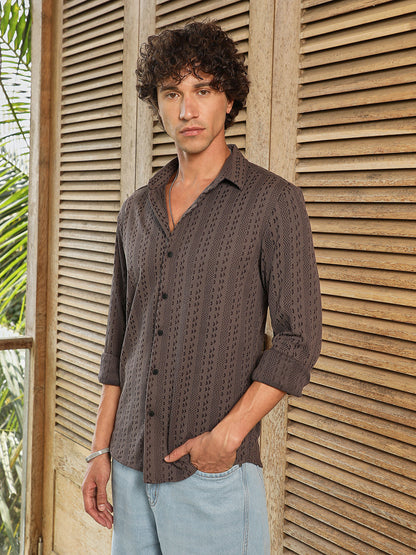 Chevron-Loop Shirt