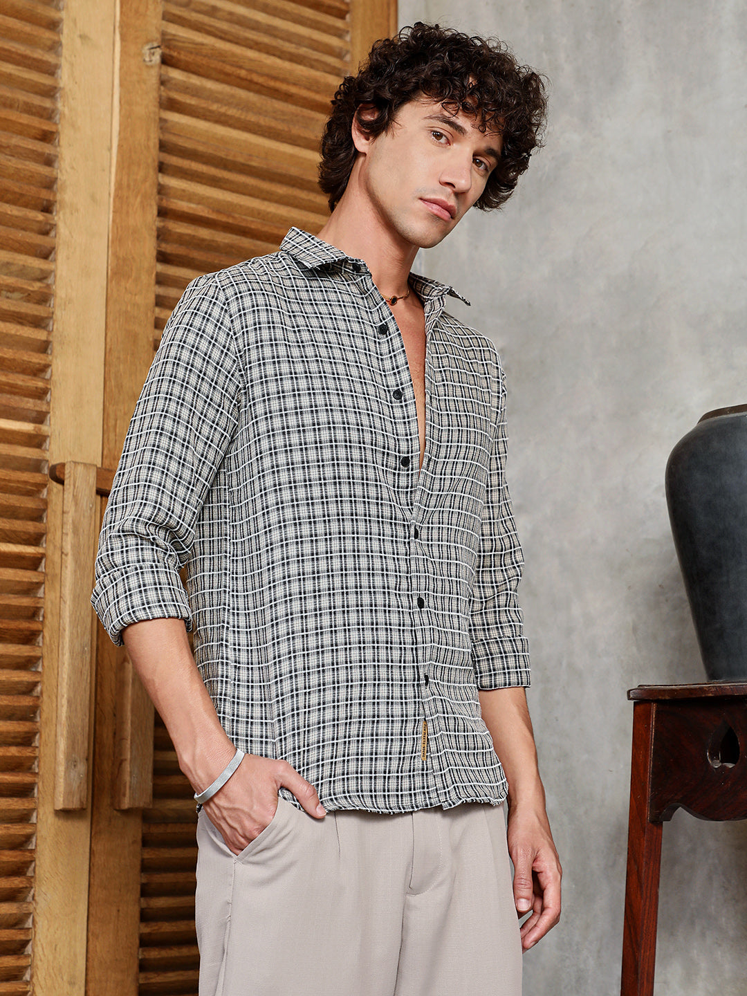 Bi-Check Shirt