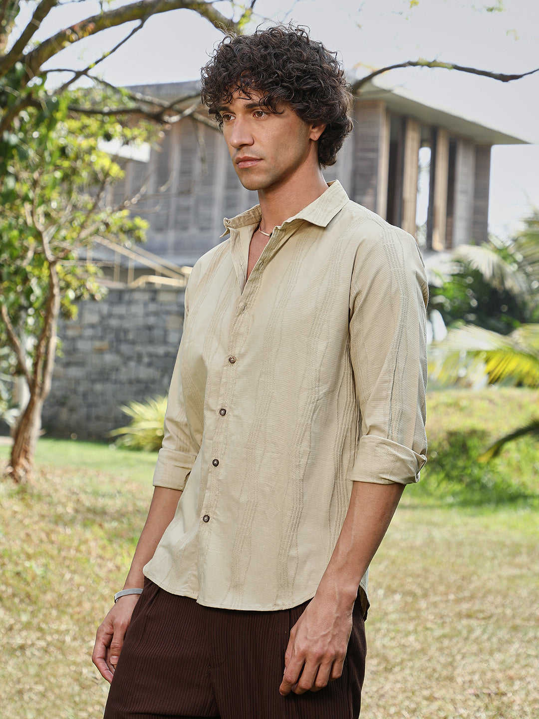 Swirl-Tactile Shirt