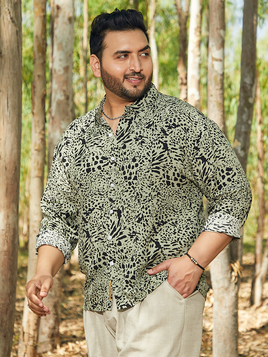 Leopard Imprint Shirt