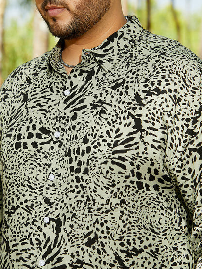 Leopard Imprint Shirt