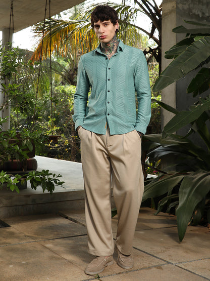 Marquise-Panel Tactile Shirt