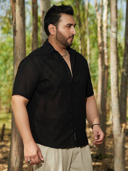 Solid Cotton Shirt