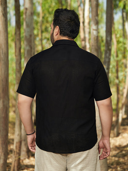 Solid Cotton Shirt