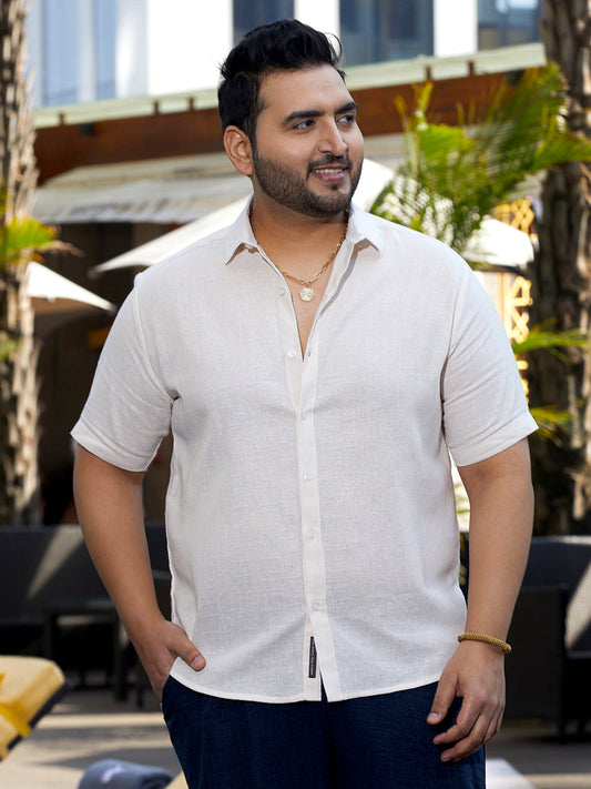 Solid Cotton Shirt
