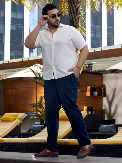Solid Cotton Shirt