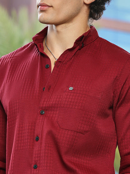 Houndstooth-Tactile Shirt