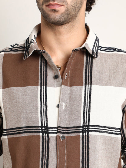 Overlap Buffalo Shirt