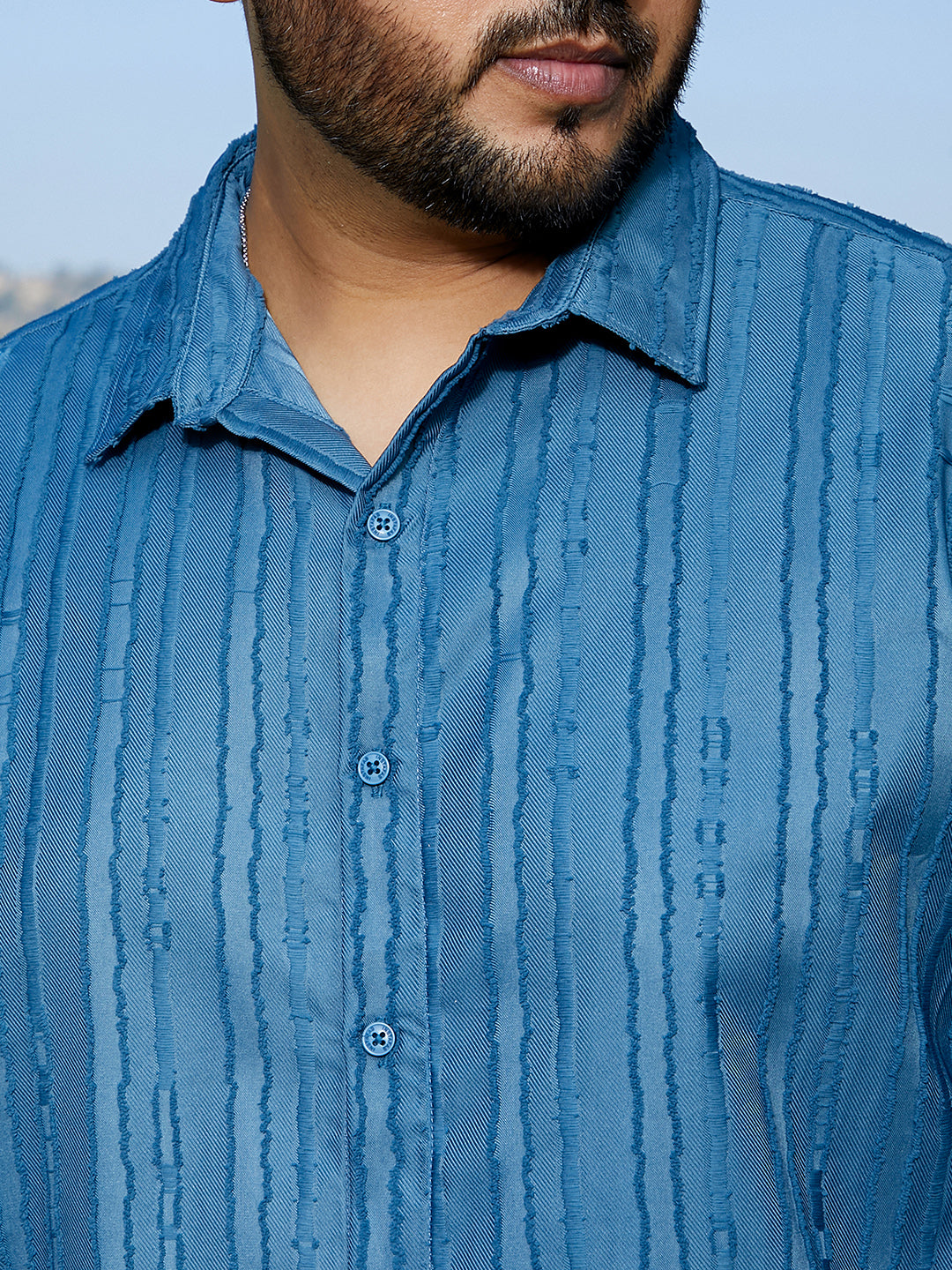 Ripple-Edge Shirt
