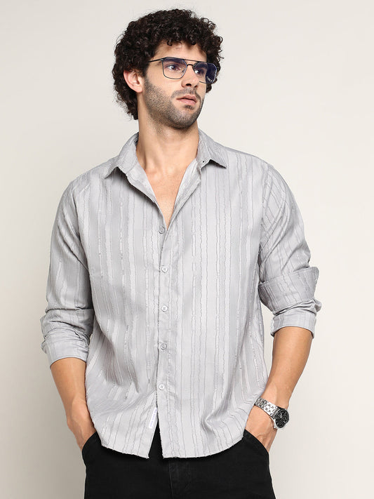 Ripple-Edge Shirt