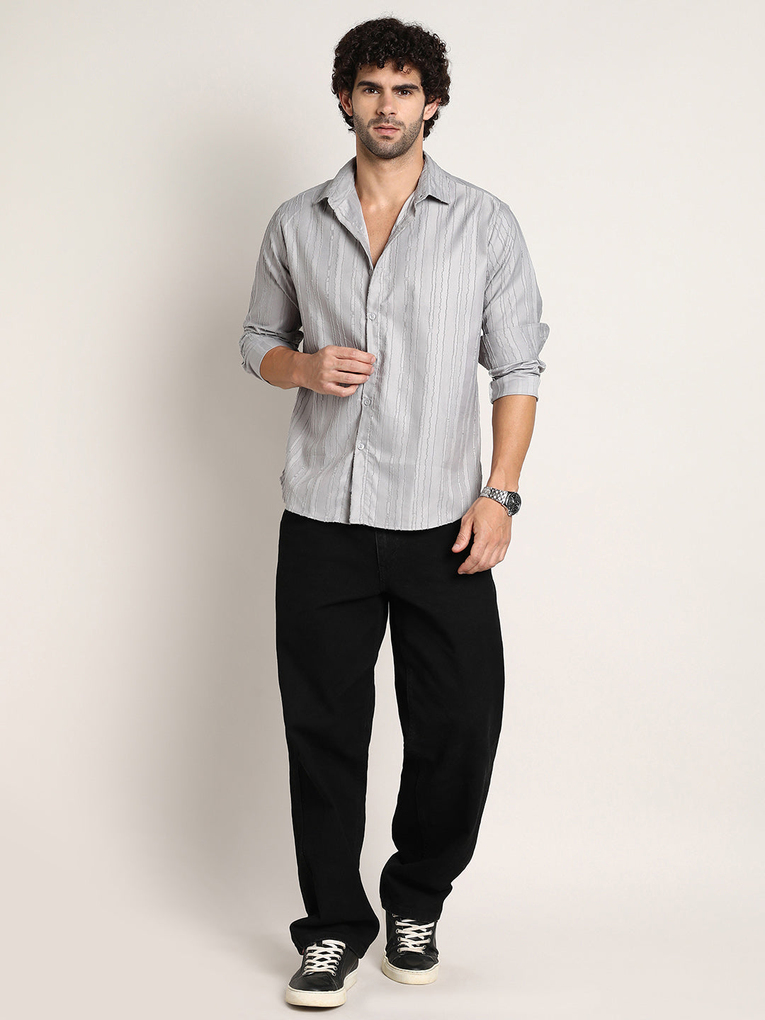 Ripple-Edge Shirt