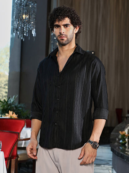 Ripple-Edge Shirt