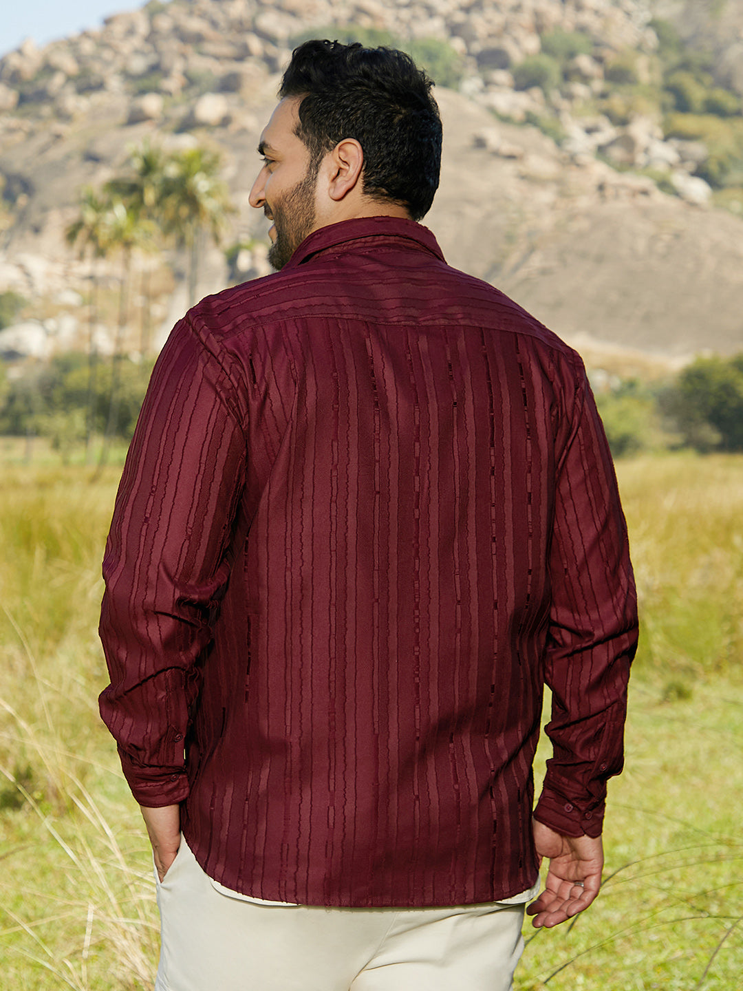 Ripple-Edge Shirt