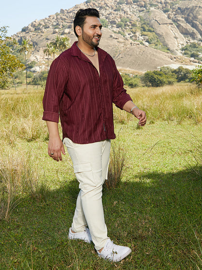 Ripple-Edge Shirt