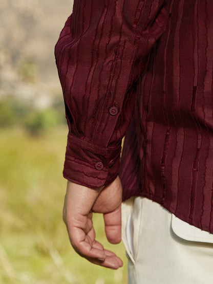 Ripple-Edge Shirt