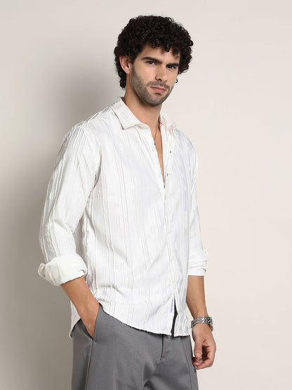 Ripple-Edge Shirt