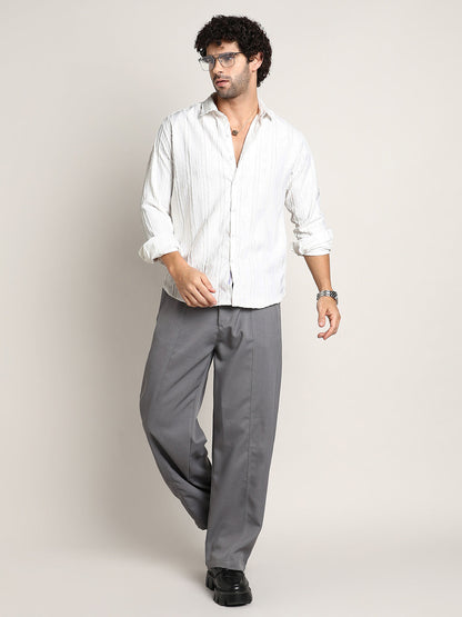 Ripple-Edge Shirt