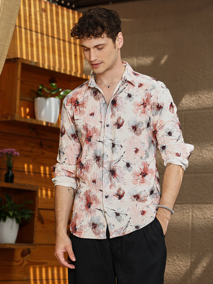 Stained-Flora Shirt