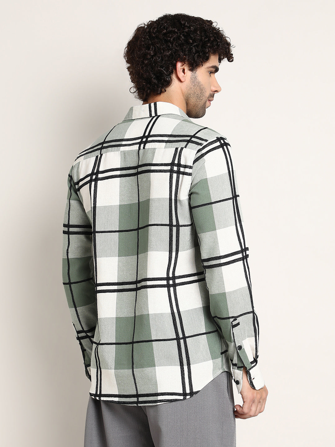 Overlap Buffalo Shirt