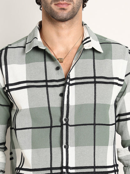 Overlap Buffalo Shirt