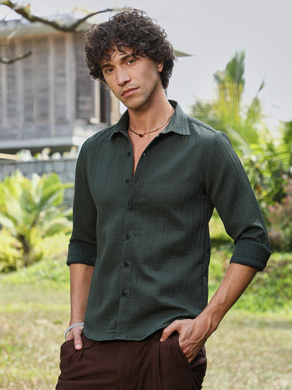 Tartan-Tactile Shirt