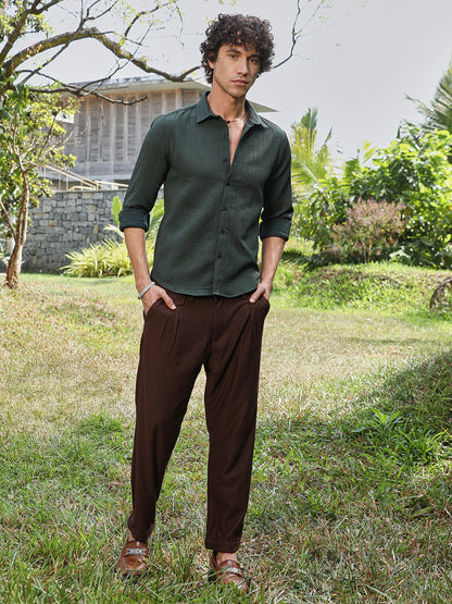 Tartan-Tactile Shirt