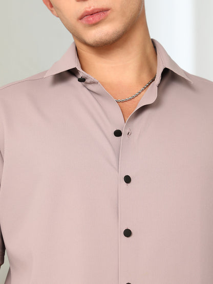 Seamless Waffle-Knit Shirt