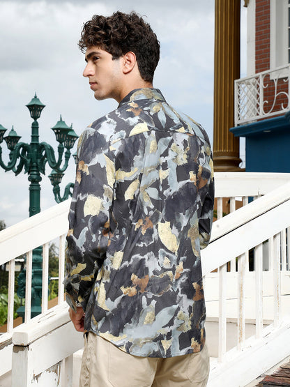 Abstract-Blur Imprint Shirt