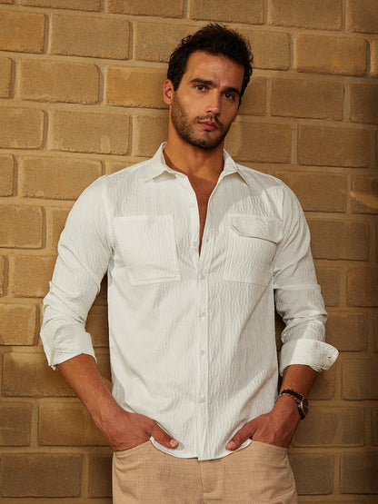 Obliqa-Utility Relaxed Shirt