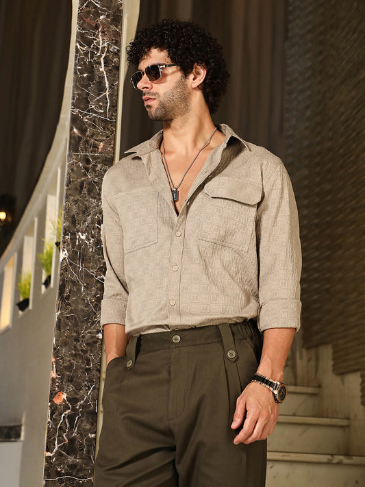 Obliqa-Utility Relaxed Shirt