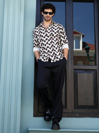 Retro-Bloom Tactile Shirt