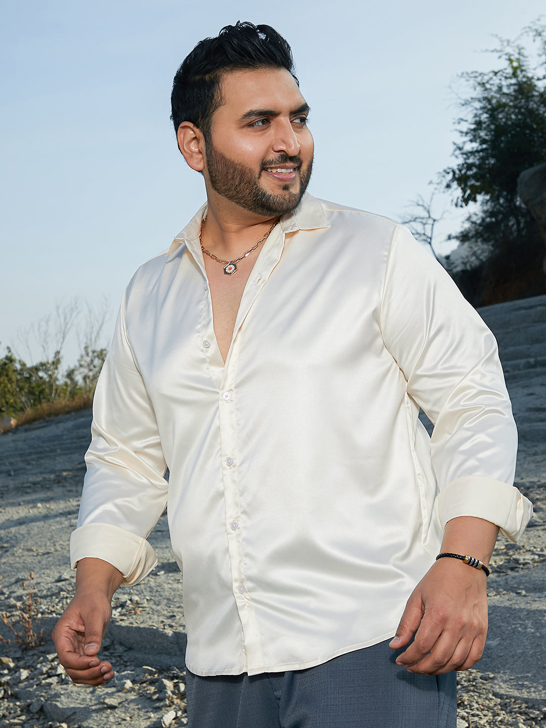 Satin Lustre Shirt