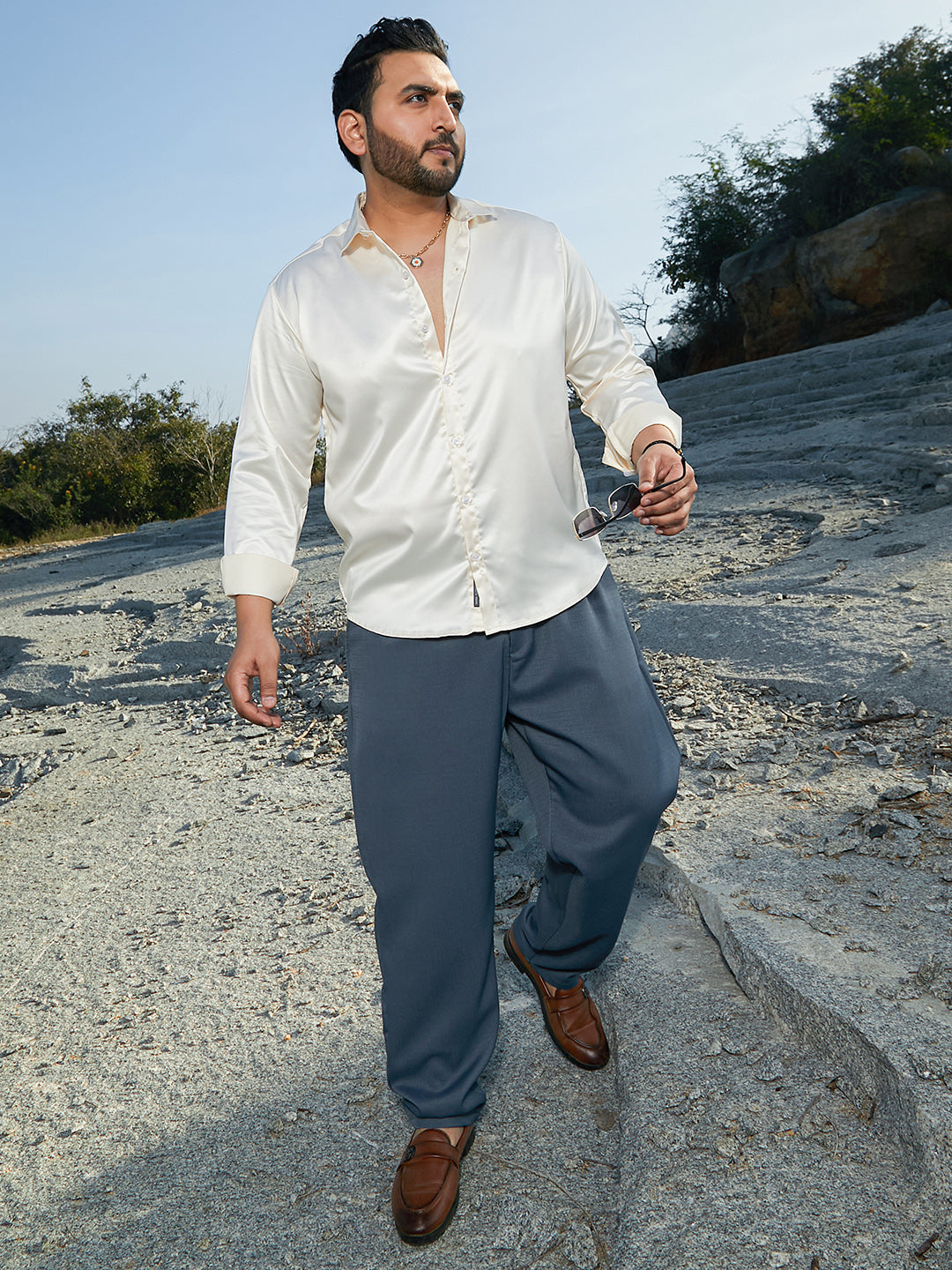 Satin Lustre Shirt