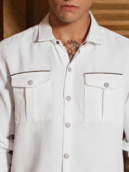 Safari-Utility Relaxed Shirt