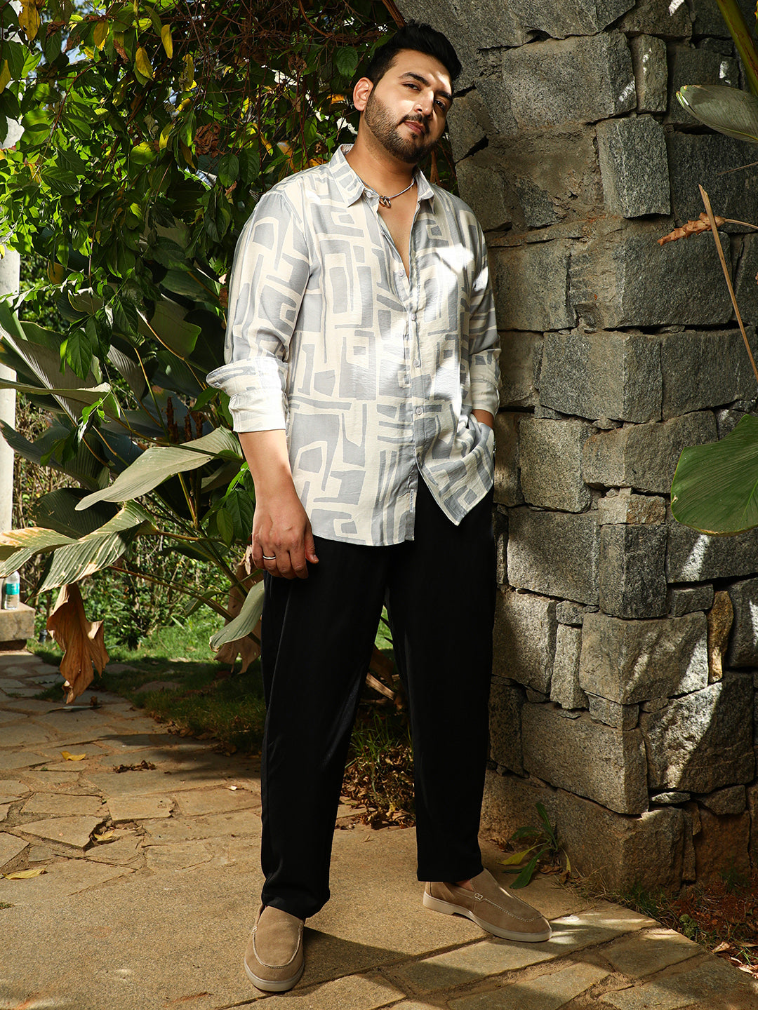 Abstract-Deco Regular Shirt