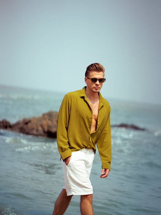 DistortÃ©-Woven Regular Shirt