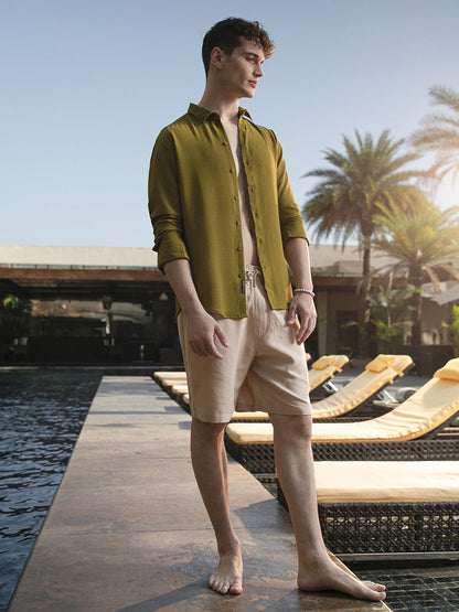 DistortÃ©-Woven Regular Shirt
