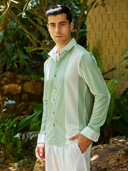 Panel-Tactile Shirt