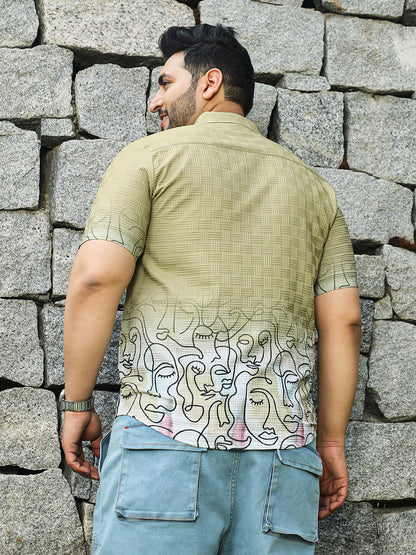 Faces-Ombre Shirt